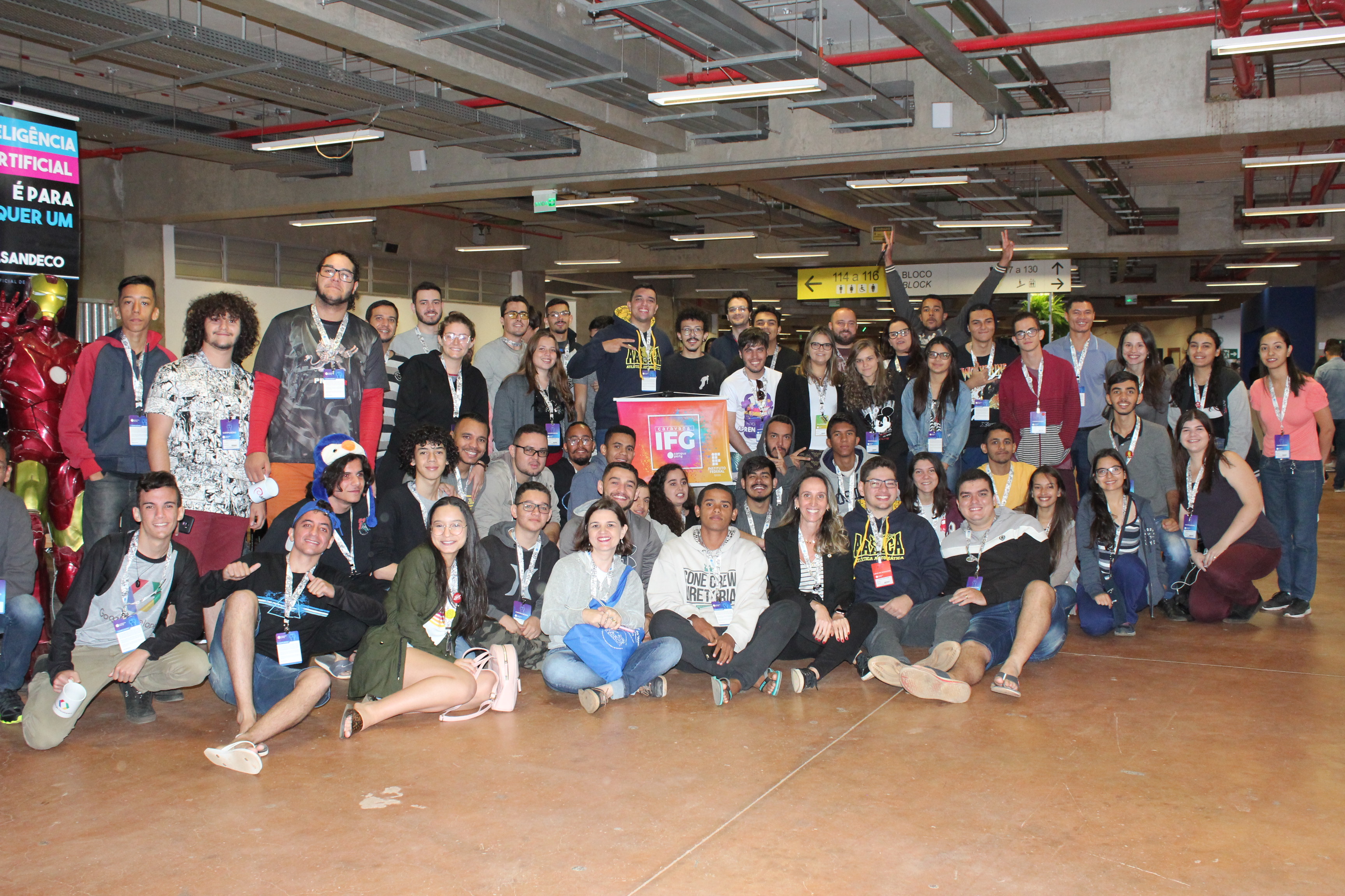 Alunos e servidores de diversos câmpus do IFG marcaram presença na Campus Party Brasília e também estarão na Campus Party Goiás Alunos e servidores de diversos câmpus do IFG marcaram presença na Campus Party Brasília e também estarão na Campus Party Goiás
